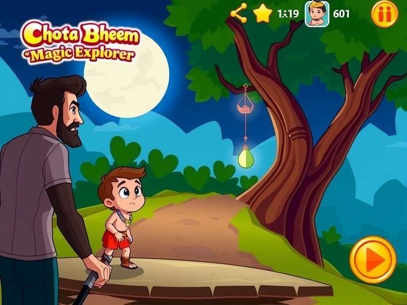 Chhota Bheem Magic Explorer Game Screenshot